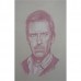 Hugh Laurie as House MD Portrait in pastel